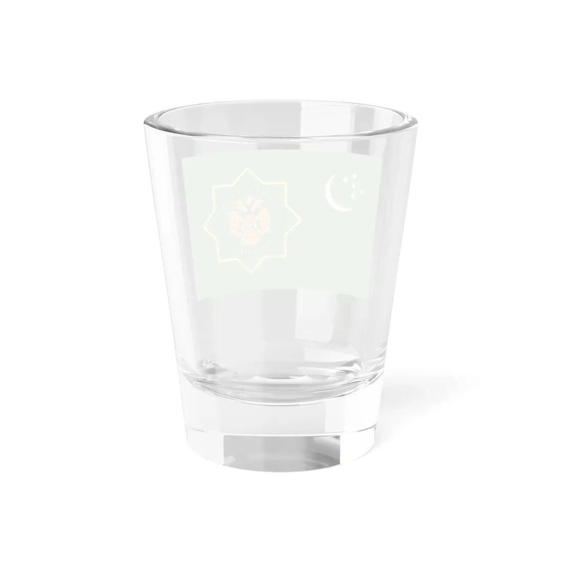 Flag of the President of Turkmenistan (Turkmenistan) Shot Glass 1.5oz - Go Mug Yourself