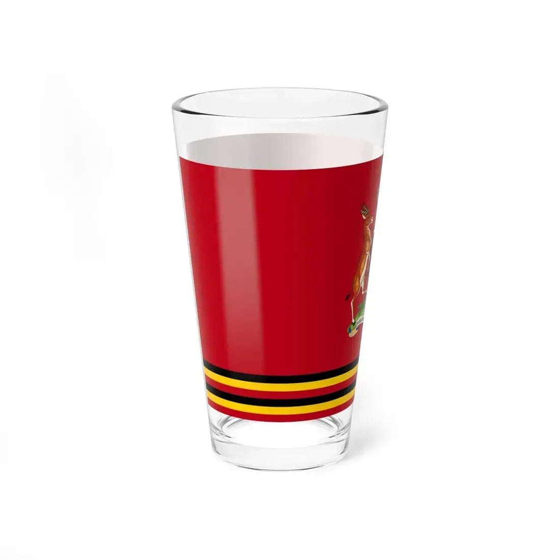 Flag of the President of Uganda (Uganda) Pint Glass 16oz - Go Mug Yourself