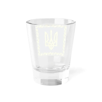 Flag of the President of Ukraine dark shade variant (Ukraine) Shot Glass 1.5oz - Go Mug Yourself