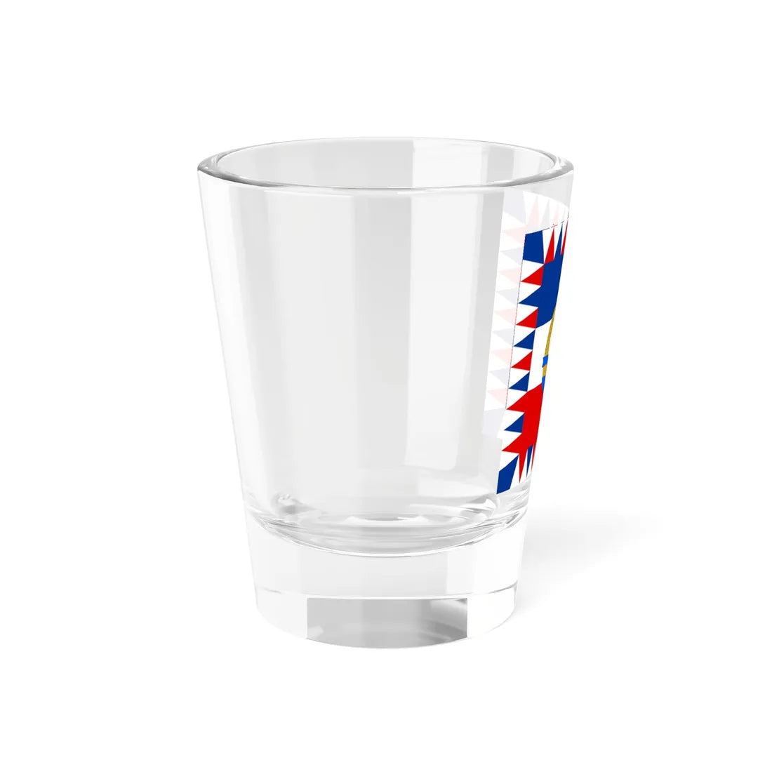 Flag of the President of Yugoslavia 1956-1963 (Yugoslavia) Shot Glass 1.5oz - Go Mug Yourself