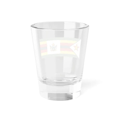 Flag of the President of Zimbabwe 1981-1986 (Zimbabwe) Shot Glass 1.5oz - Go Mug Yourself