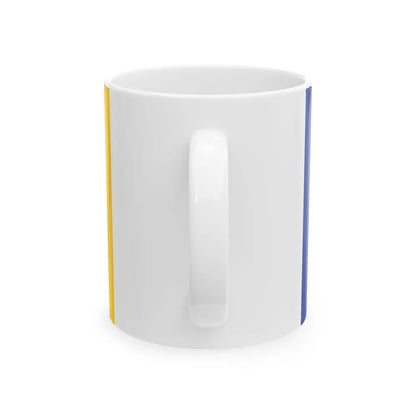Flag of the Prime Minister of Barbados (Barbados) White Coffee Mug - Go Mug Yourself