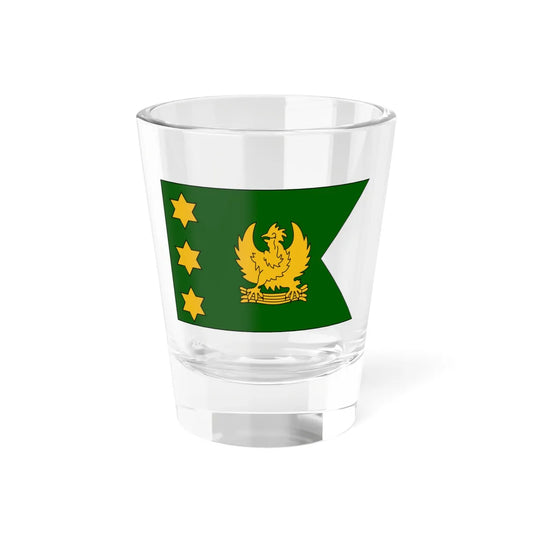 Flag of the Prime Minister of East Indonesia (Indonesia) Shot Glass 1.5oz 1.5oz - Go Mug Yourself