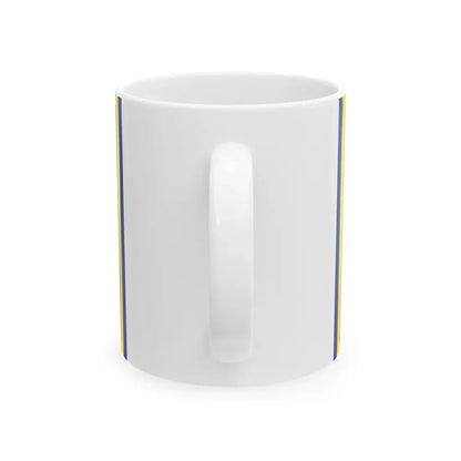 Flag of the Prime Minister of Italy (Italy) White Coffee Mug - Go Mug Yourself