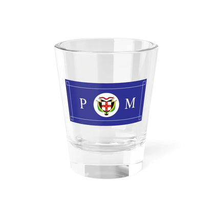 Flag of the Prime Minister of Jamaica (Jamaica) Shot Glass 1.5oz 1.5oz - Go Mug Yourself