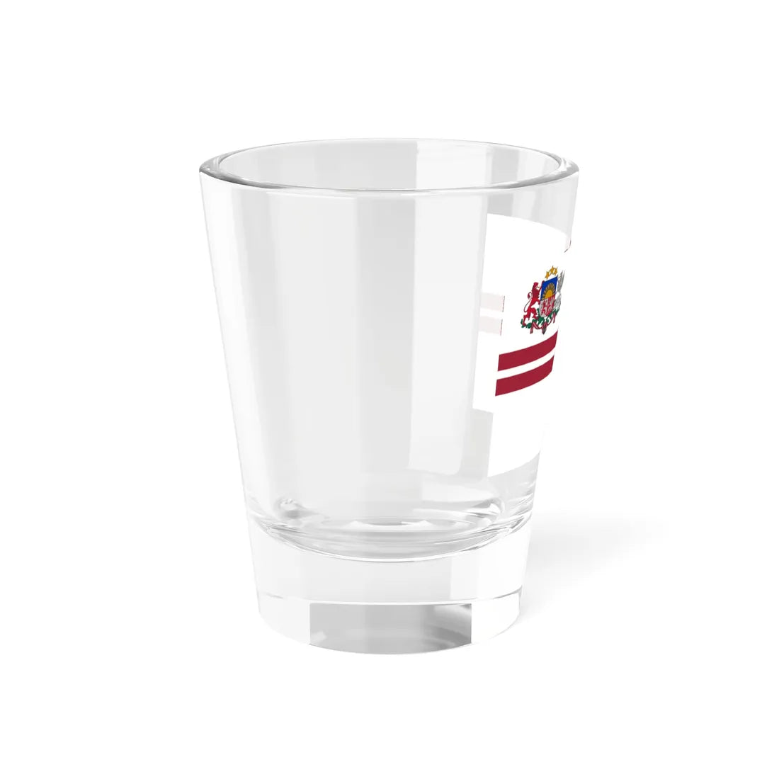 Flag of the Prime Minister of Latvia (Latvia) Shot Glass 1.5oz - Go Mug Yourself