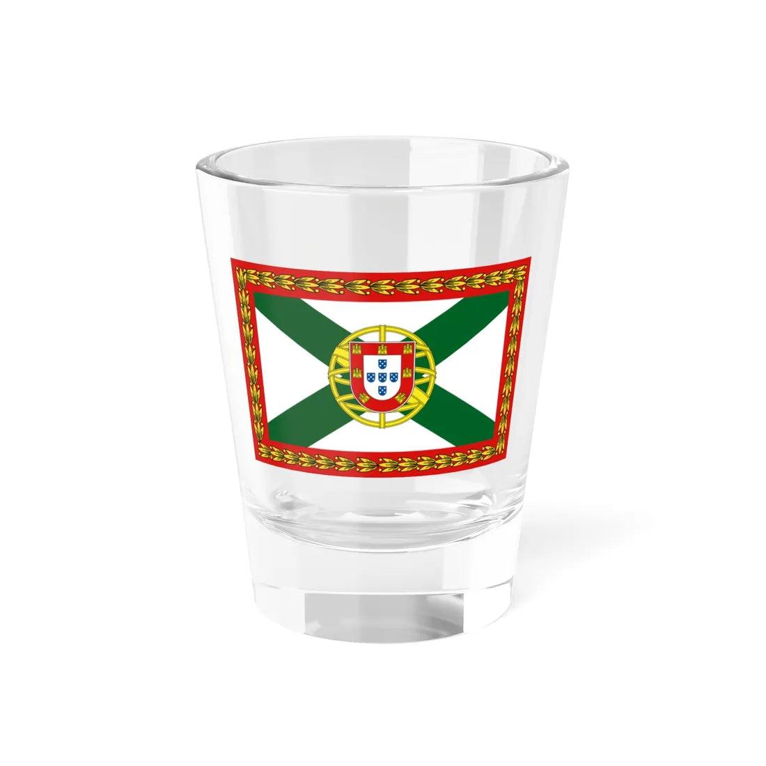 Flag of the Prime Minister of Portugal (Portugal) Shot Glass 1.5oz 1.5oz - Go Mug Yourself