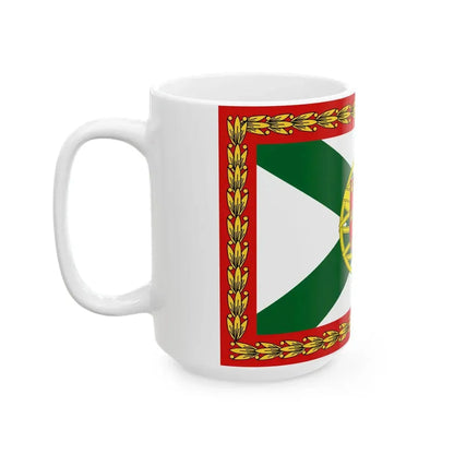 Flag of the Prime Minister of Portugal (Portugal) White Coffee Mug - Go Mug Yourself
