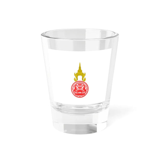 Flag of the Prime Minister of Thailand 1939 (Cambodia) Shot Glass 1.5oz 1.5oz - Go Mug Yourself