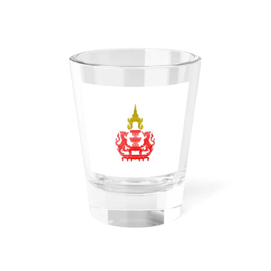 Flag of the Prime Minister of Thailand 1943-1979 (Cambodia) Shot Glass 1.5oz 1.5oz - Go Mug Yourself
