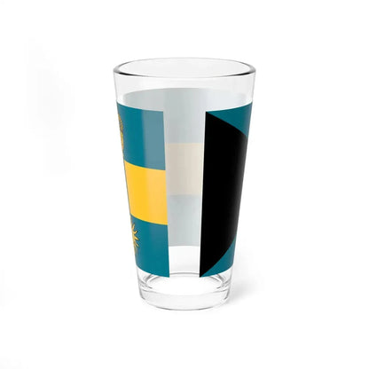 Flag of the Prime Minister of the Bahamas (Bahamas) Pint Glass 16oz - Go Mug Yourself