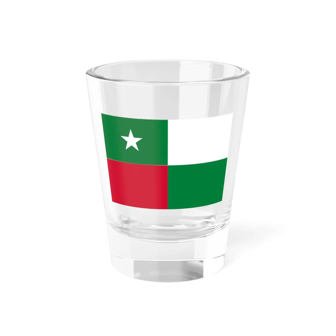 Flag of the Prime Minister of the Maldives (Maldives) Shot Glass 1.5oz 1.5oz - Go Mug Yourself