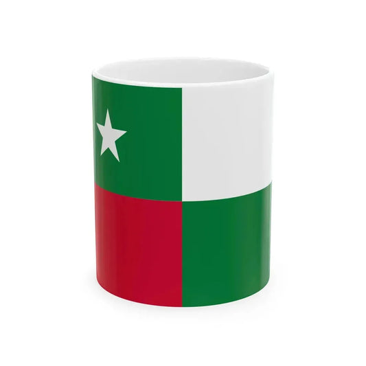Flag of the Prime Minister of the Maldives (Maldives) White Coffee Mug 11oz - Go Mug Yourself