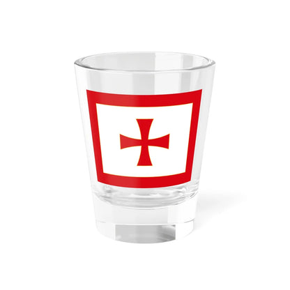Flag of the Prince-Bishopric of Montenegro (Montenegro) Shot Glass 1.5oz 1.5oz - Go Mug Yourself