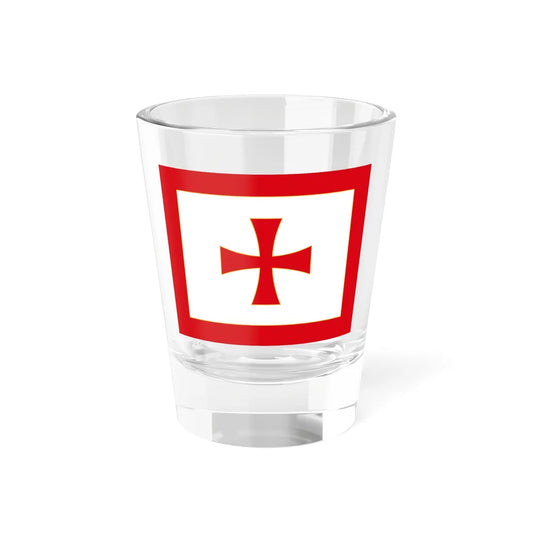 Flag of the Prince-Bishopric of Montenegro (Montenegro) Shot Glass 1.5oz 1.5oz - Go Mug Yourself