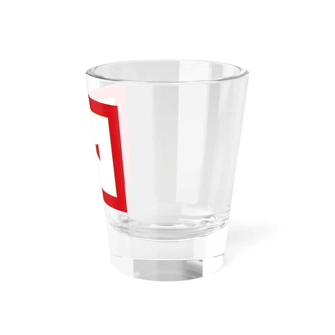 Flag of the Prince-Bishopric of Montenegro (Montenegro) Shot Glass 1.5oz - Go Mug Yourself