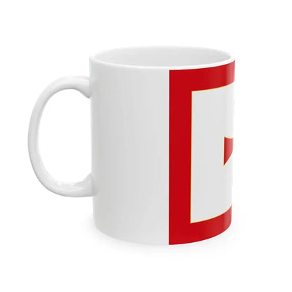 Flag of the Prince-Bishopric of Montenegro (Montenegro) White Coffee Mug - Go Mug Yourself