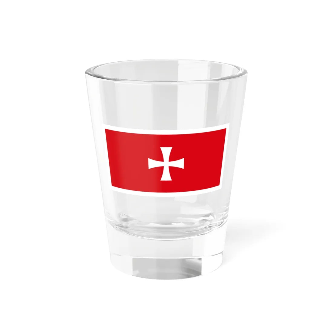 Flag of the Prince-Bishopric of Montenegro2 (Montenegro) Shot Glass 1.5oz 1.5oz - Go Mug Yourself