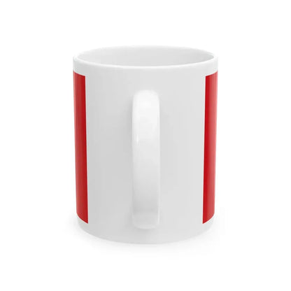 Flag of the Prince-Bishopric of Montenegro2 (Montenegro) White Coffee Mug - Go Mug Yourself