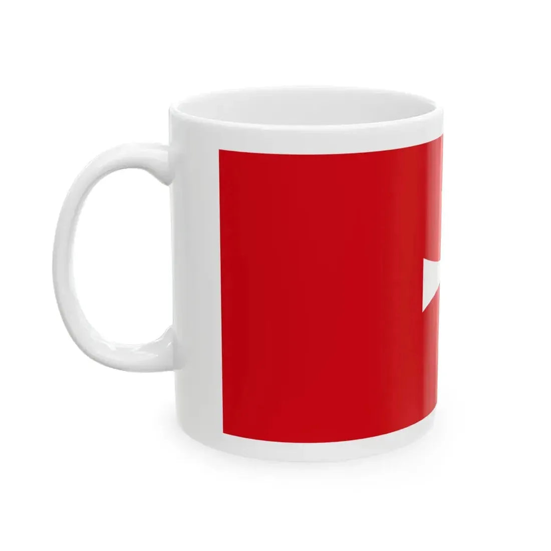 Flag of the Prince-Bishopric of Montenegro2 (Montenegro) White Coffee Mug - Go Mug Yourself