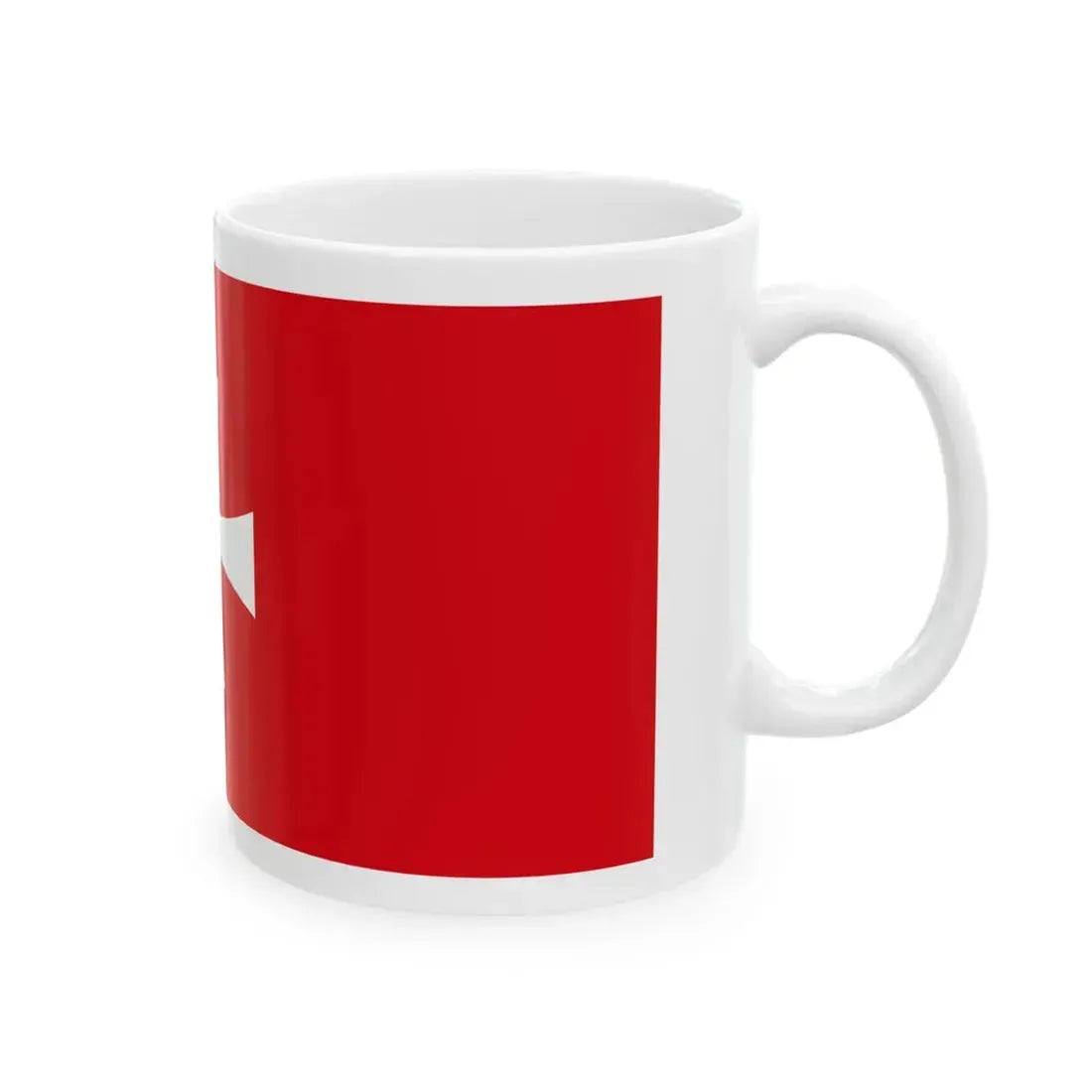 Flag of the Prince-Bishopric of Montenegro2 (Montenegro) White Coffee Mug - Go Mug Yourself