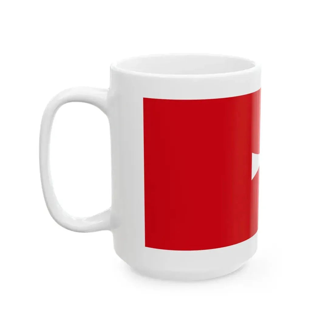 Flag of the Prince-Bishopric of Montenegro2 (Montenegro) White Coffee Mug - Go Mug Yourself