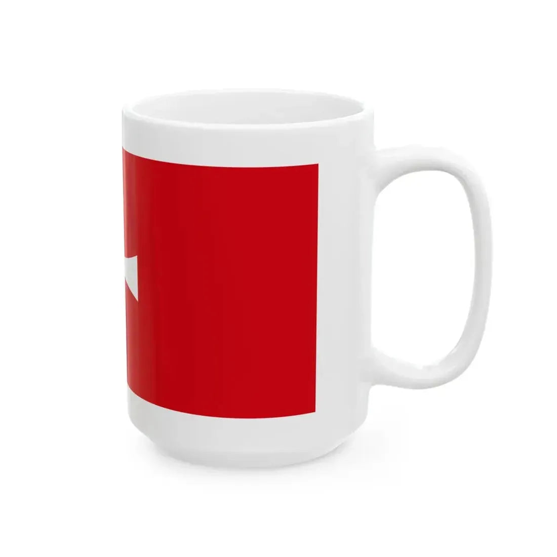 Flag of the Prince-Bishopric of Montenegro2 (Montenegro) White Coffee Mug - Go Mug Yourself