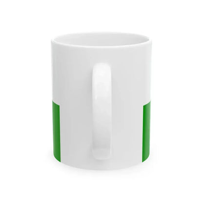 Flag of the Prince-Bishopric of Trent (Italy) White Coffee Mug - Go Mug Yourself