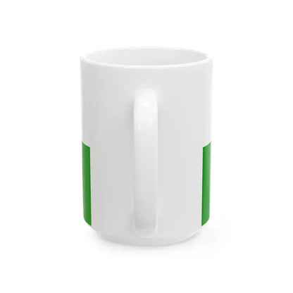 Flag of the Prince-Bishopric of Trent (Italy) White Coffee Mug - Go Mug Yourself