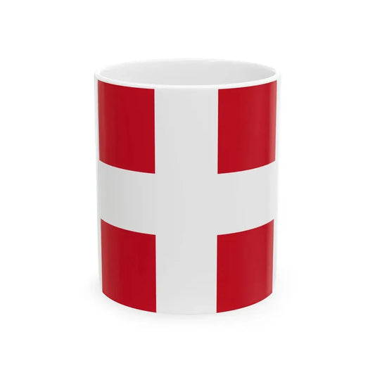 Flag of the prince-bishopric of Utrecht (Netherlands) White Coffee Mug 11oz - Go Mug Yourself
