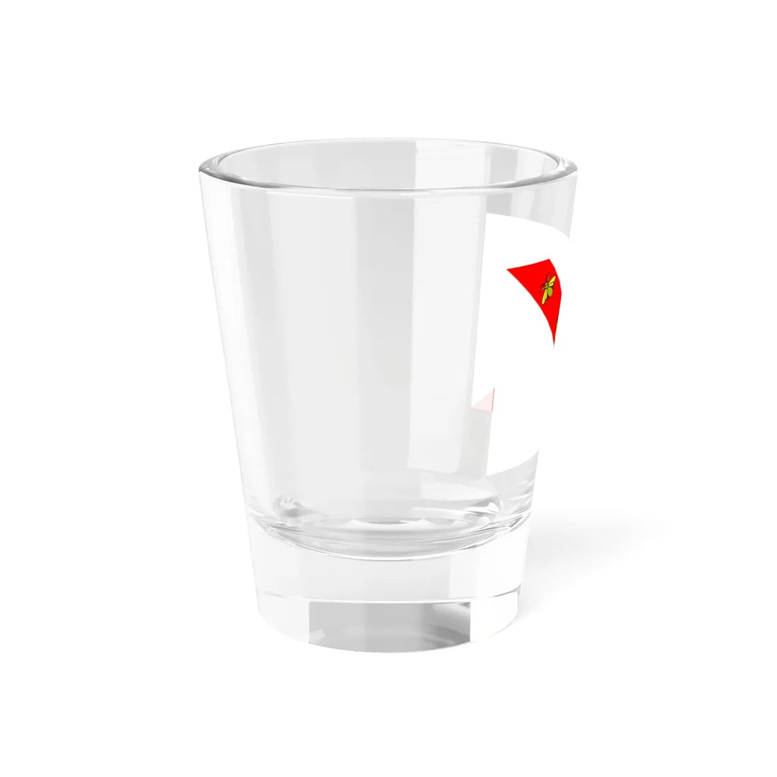 Flag of the Princedom of Elba (Italy) Shot Glass 1.5oz - Go Mug Yourself