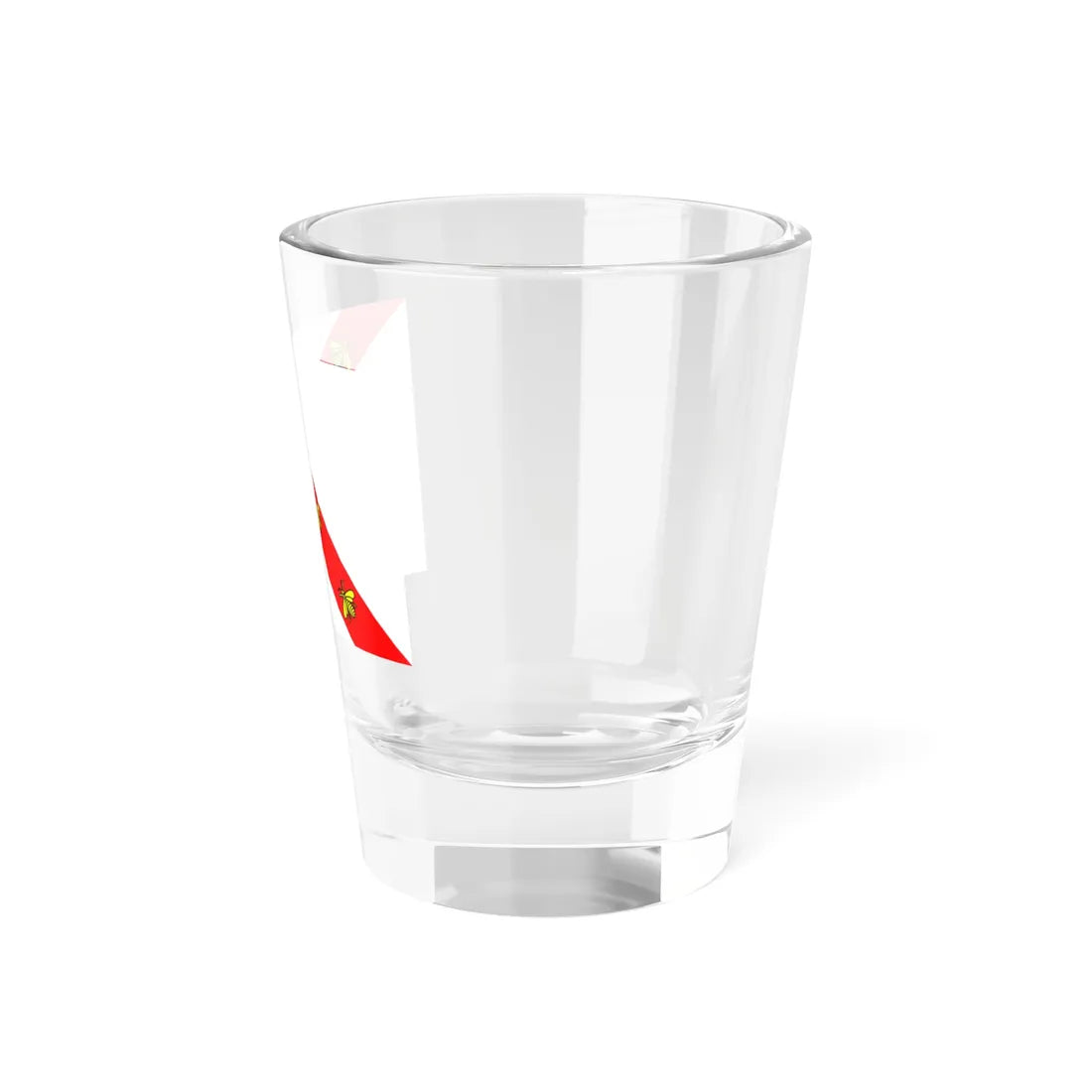 Flag of the Princedom of Elba (Italy) Shot Glass 1.5oz - Go Mug Yourself