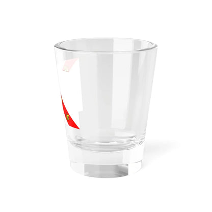 Flag of the Princedom of Elba (Italy) Shot Glass 1.5oz - Go Mug Yourself