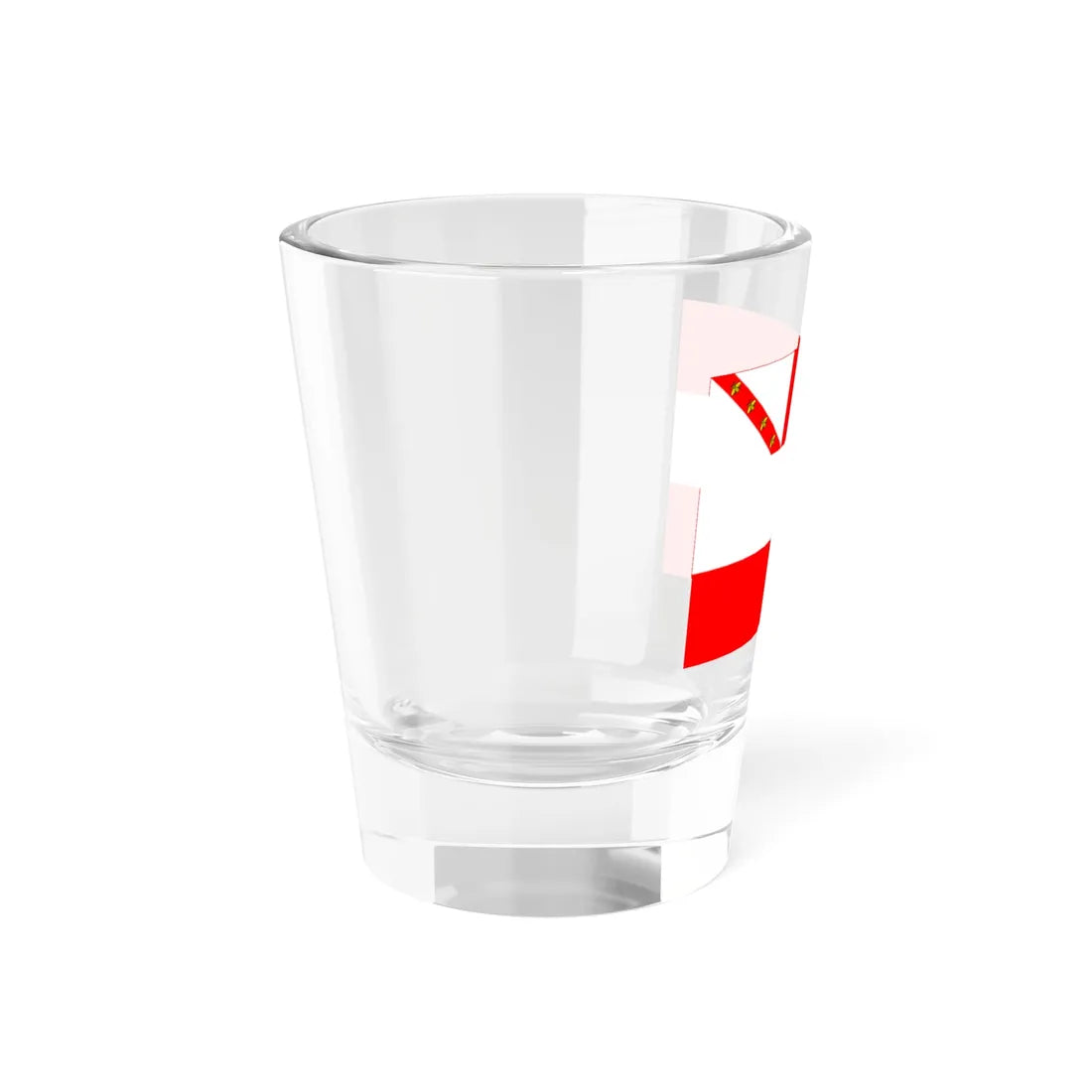 Flag of the Princedom of Elba naval (Italy) Shot Glass 1.5oz - Go Mug Yourself