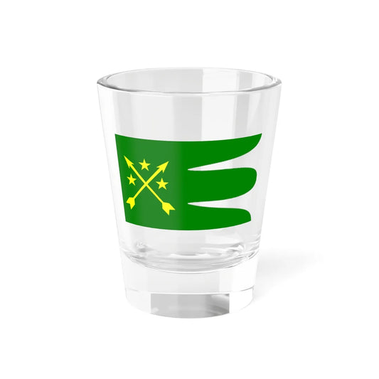 Flag of the Princedom of Kabardia Early 19th century (Russia) Shot Glass 1.5oz 1.5oz - Go Mug Yourself