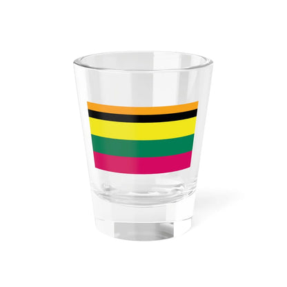 Flag of the Princely State of Jiliya (India) Shot Glass 1.5oz 1.5oz - Go Mug Yourself