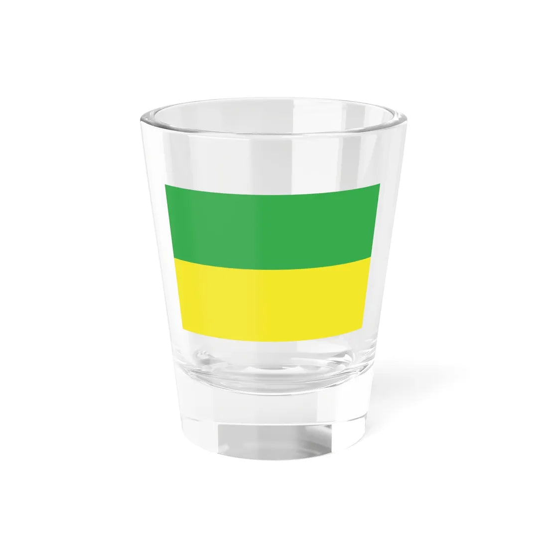 Flag of the Princely State of Loharu (India) Shot Glass 1.5oz 1.5oz - Go Mug Yourself