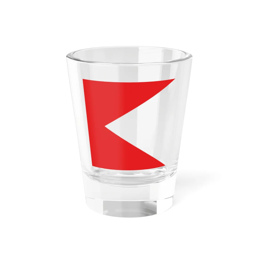 Flag of the Princely State of Nagpur (India) Shot Glass 1.5oz 1.5oz - Go Mug Yourself