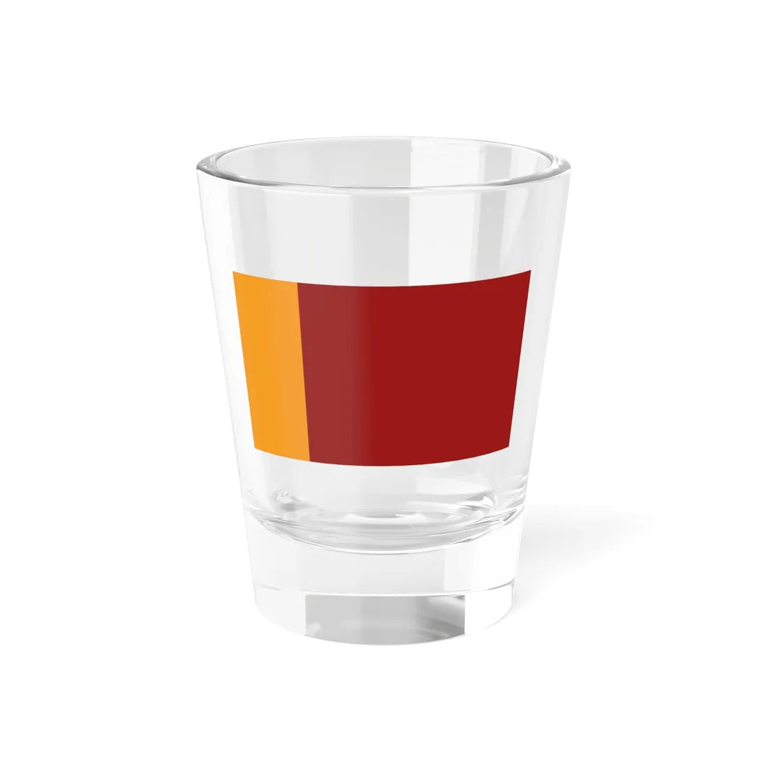 Flag of the Princely State of Raktdhvaj (India) Shot Glass 1.5oz 1.5oz - Go Mug Yourself