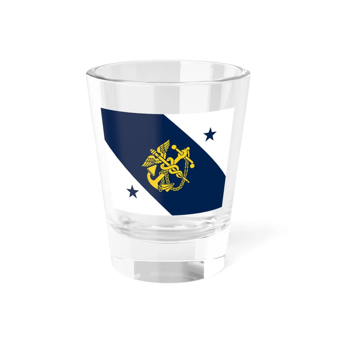 Flag of the Principal Deputy Assistant Secretary for Health (United States) Shot Glass 1.5oz 1.5oz - Go Mug Yourself