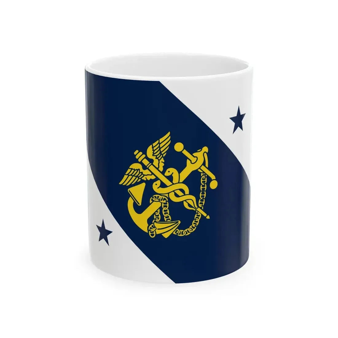 Flag of the Principal Deputy Assistant Secretary for Health (United States) White Coffee Mug 11oz - Go Mug Yourself