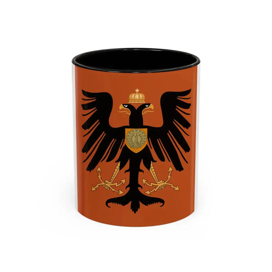 Flag of the Principality of Albania 1915 - Accent Coffee Mug 11oz Black - Go Mug Yourself