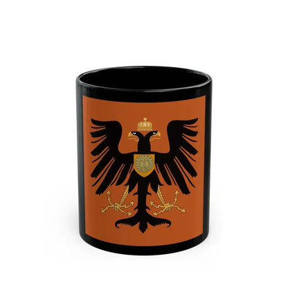 Flag of the Principality of Albania 1915 - Black Coffee Mug 11oz - Go Mug Yourself