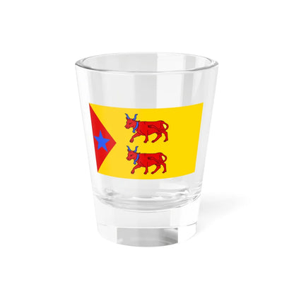 Flag of the Principality of Laàs Shot Glass 1.5oz 1.5oz - Go Mug Yourself