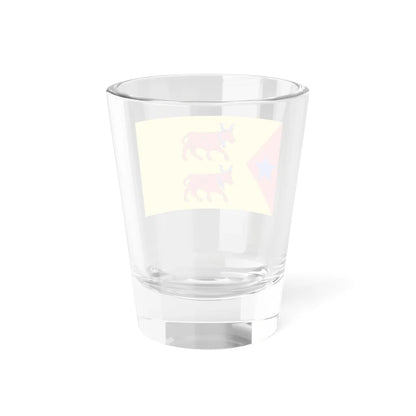 Flag of the Principality of Laàs Shot Glass 1.5oz - Go Mug Yourself