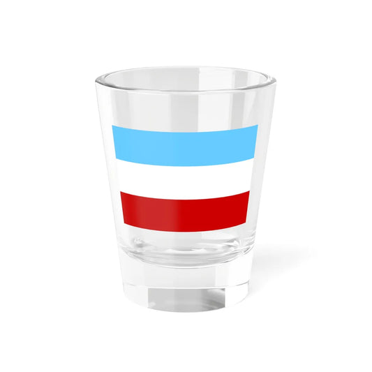 Flag of the Principality of Lucca 1805-1809 (Italy) Shot Glass 1.5oz 1.5oz - Go Mug Yourself