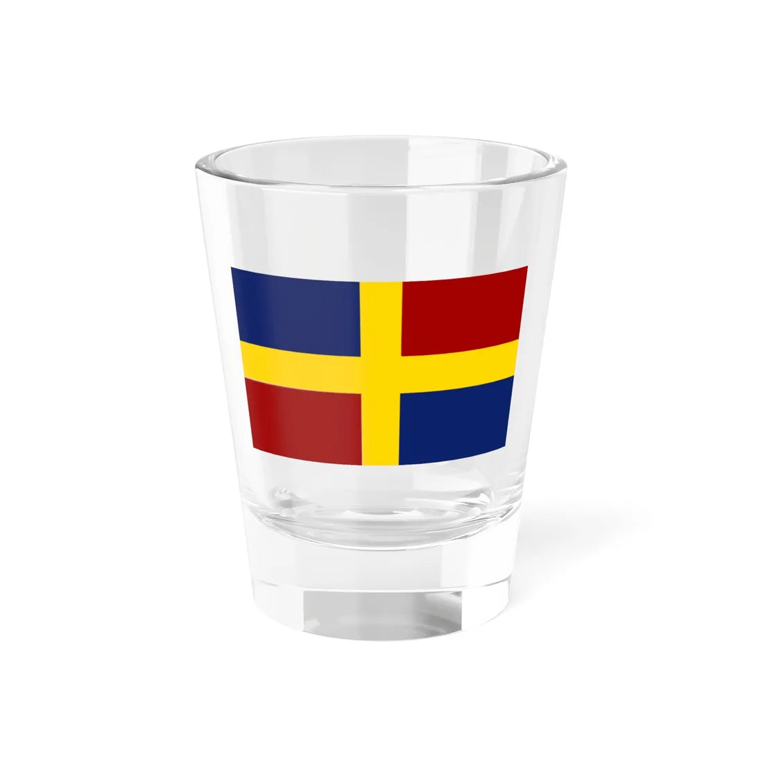 Flag of The Principality of Mingrelia Portolan 1560 (Georgia) Shot Glass 1.5oz 1.5oz - Go Mug Yourself