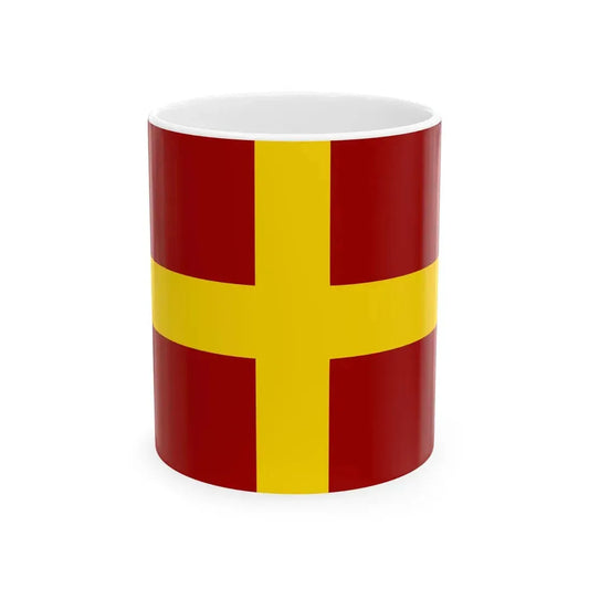 Flag of The Principality of Mingrelia Portolan 1561 (Georgia) White Coffee Mug 11oz - Go Mug Yourself