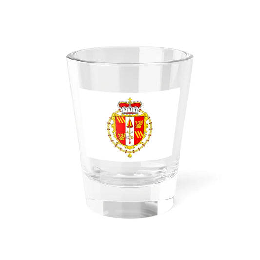 Flag of the Principality of Piombino 1701-1803 (Italy) Shot Glass 1.5oz 1.5oz - Go Mug Yourself