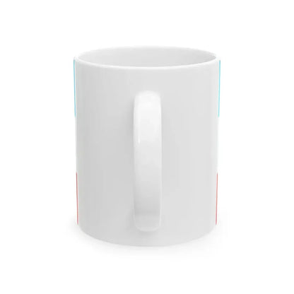 Flag of the Principality of Piombino (Italy) White Coffee Mug - Go Mug Yourself